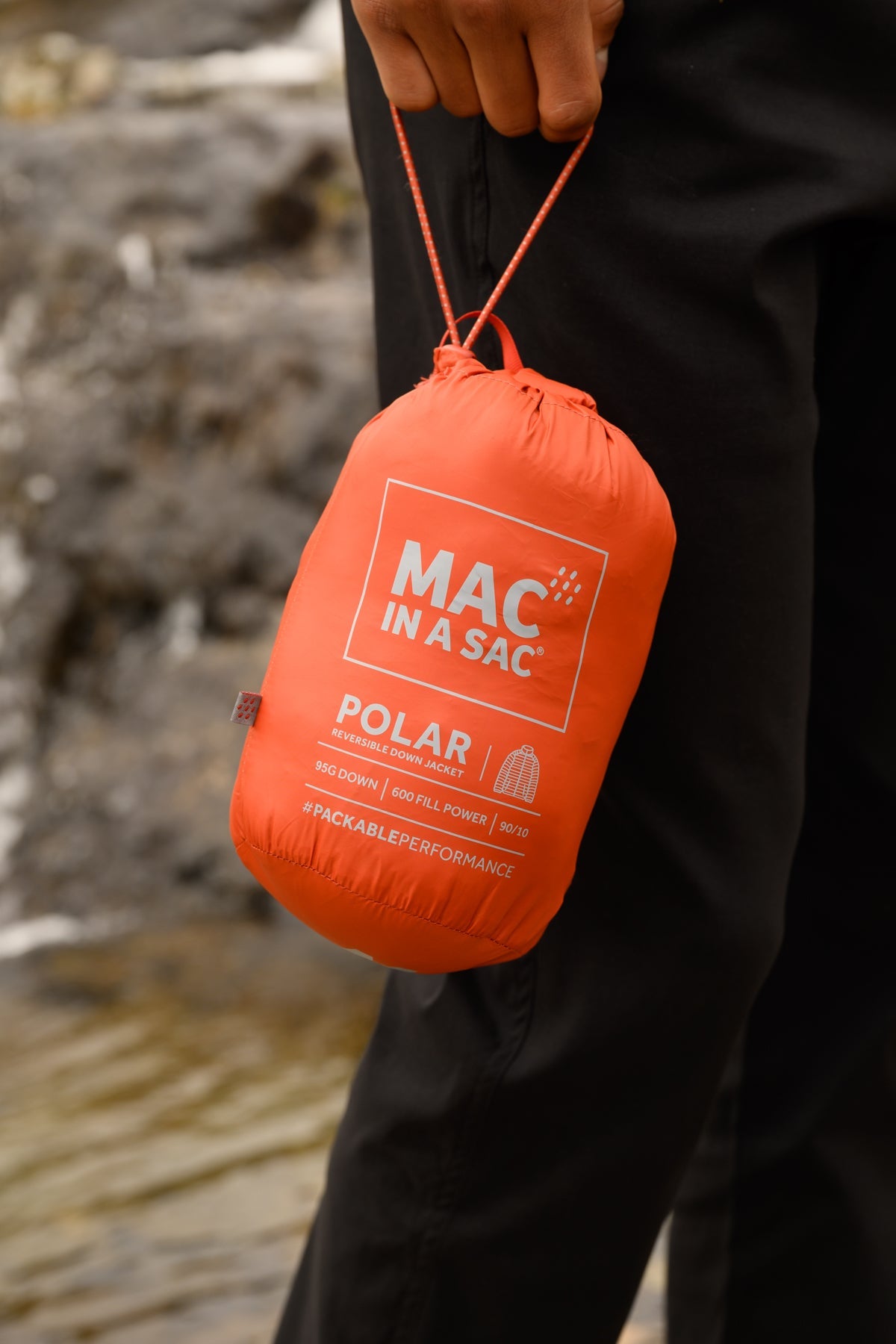 POLAR - ΑΝΤΡΙΚΟ ΠΟΥΠΟΥΛΕΝΙΟ ΜΠΟΥΦΑΝ - ΠΟΡΤΟΚΑΛΙ / ΓΚΡΙ