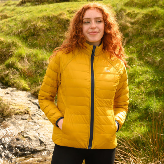 POLAR - ΓΥΝΑΙΚΕΙΟ ΠΟΥΠΟΥΛΕΝΙΟ ΜΠΟΥΦΑΝ -  ΣΚΟΥΡΟ ΜΠΛΕ / ΚΙΤΡΙΝΟ