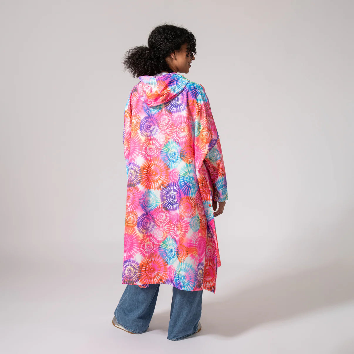 PONCHO - ΑΔΙΑΒΡΟΧΟ - TIE DYE