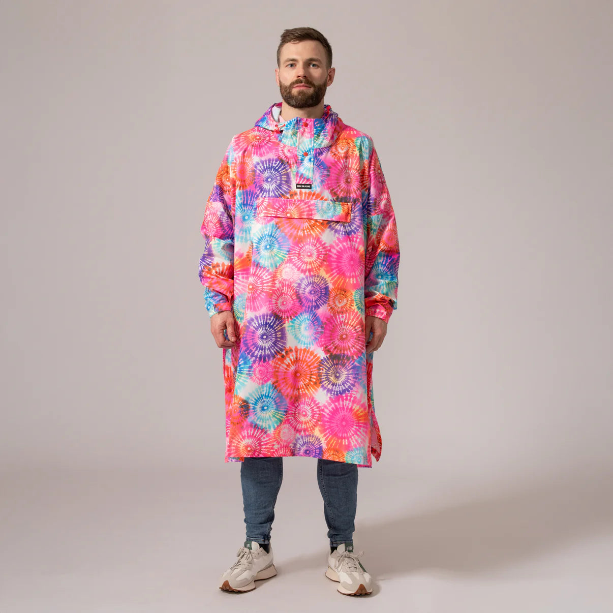 PONCHO - ΑΔΙΑΒΡΟΧΟ - TIE DYE