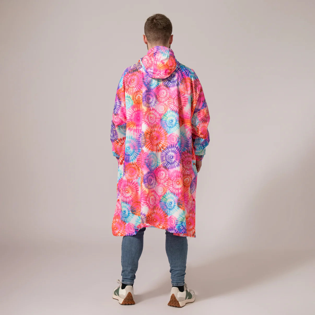 PONCHO - ΑΔΙΑΒΡΟΧΟ - TIE DYE