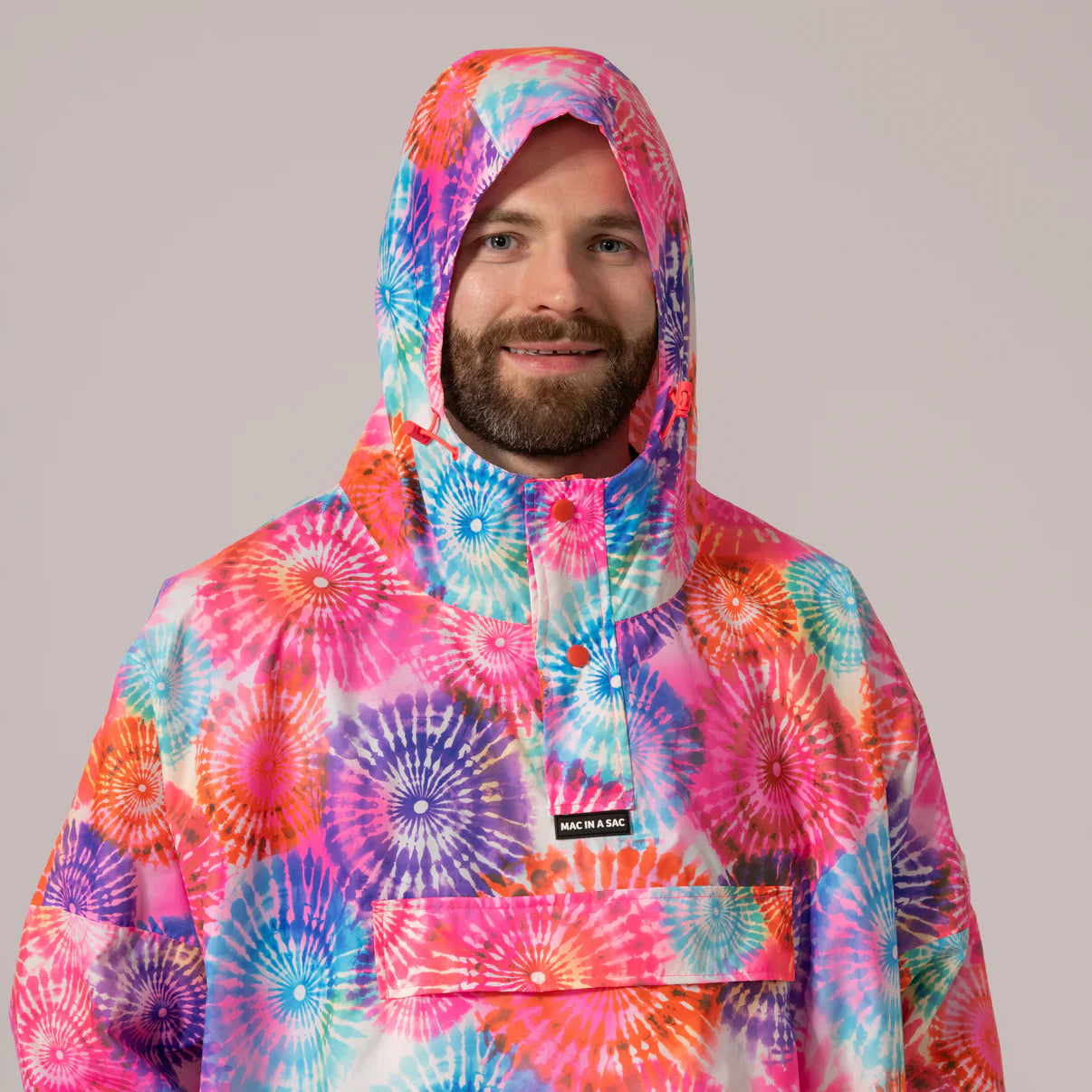 PONCHO - ΑΔΙΑΒΡΟΧΟ - TIE DYE